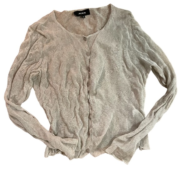 Sparkly silver cardigan - Picture 1 of 3
